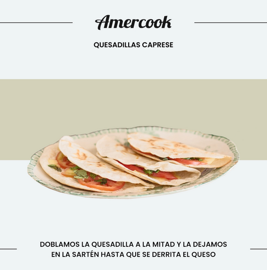 Cocina en familia: quesadilla caprese