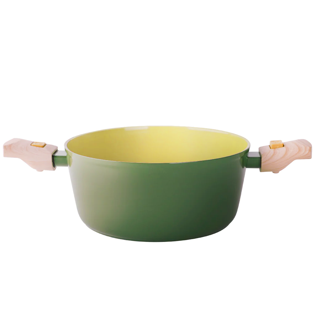 Set AmVegan cazo 20 cms + cacerola 24 cms de Ø con mango desmontable, aptos para horno y todo tipo de cocinas incluso inducción