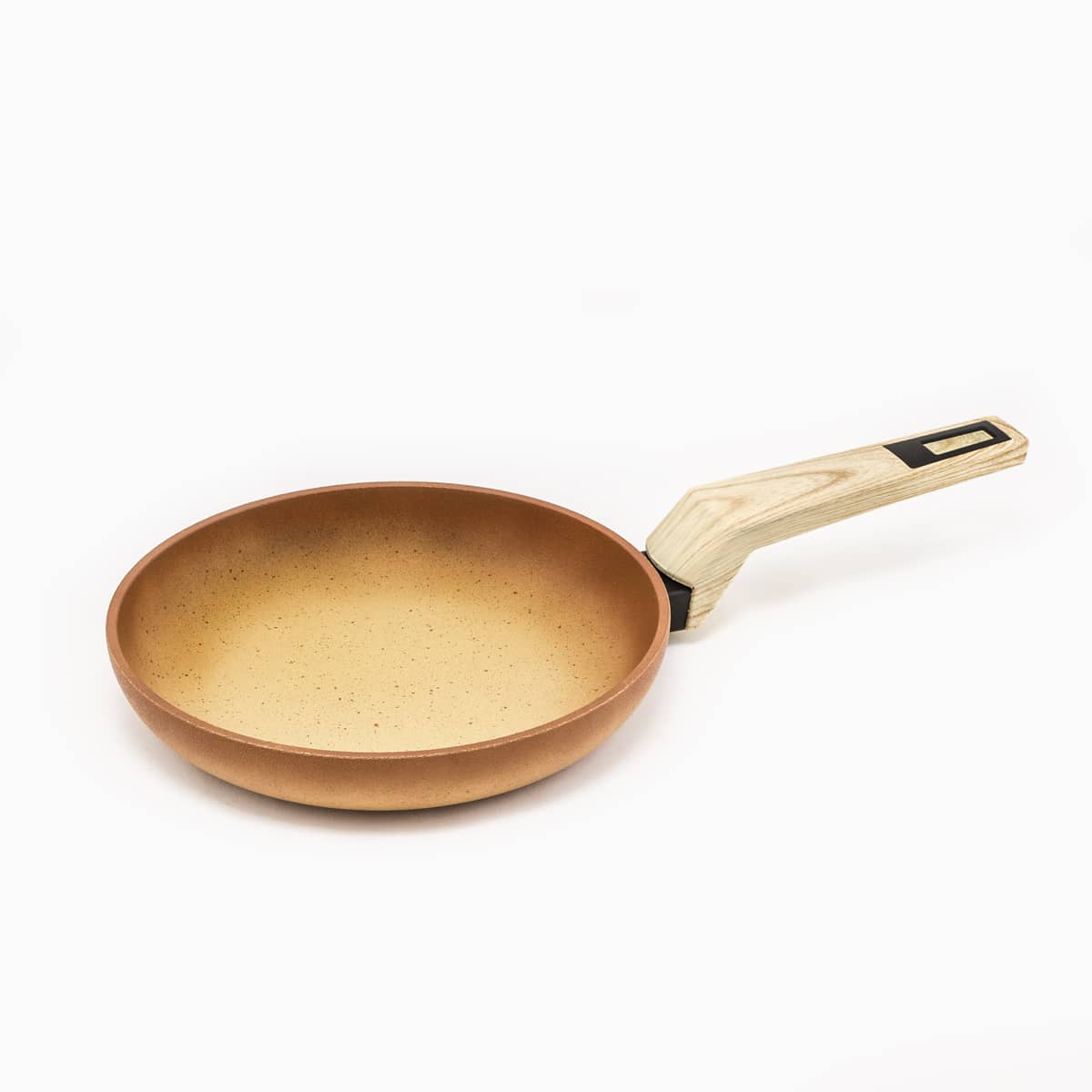 Juego de 3 sartenes Terracotta 20, 24 y 28 cms Ø aptas para todo tipo de cocinas, incluso inducción