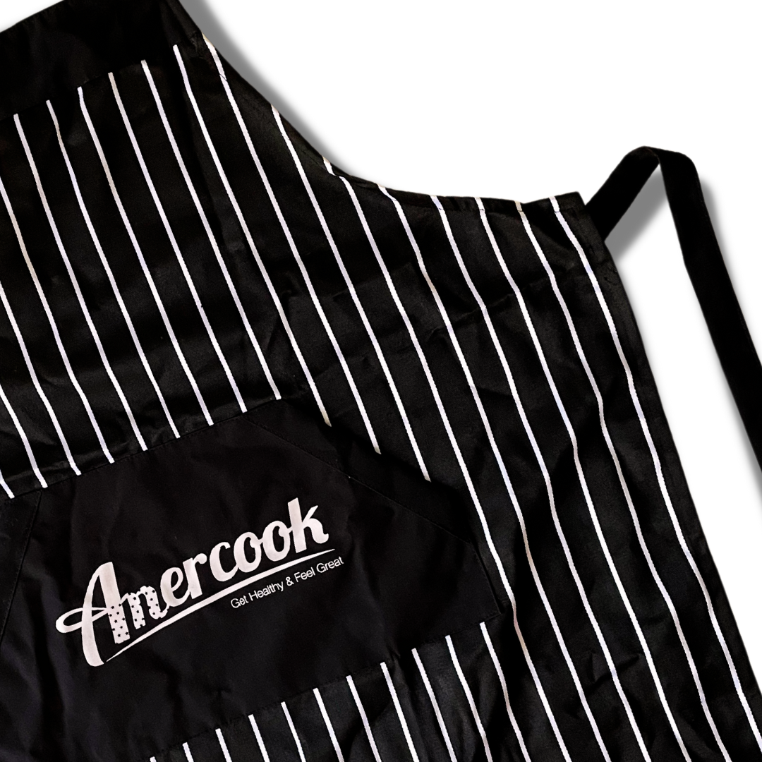 Delantal Amercook a rayas unisex