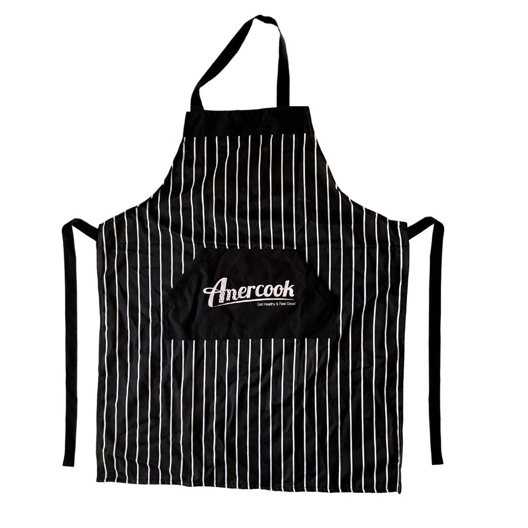 Delantal Amercook a rayas unisex