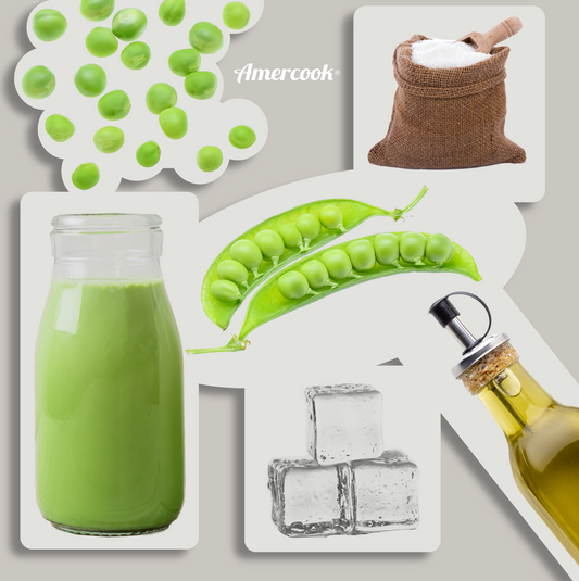 Licuado de vaina de guisantes