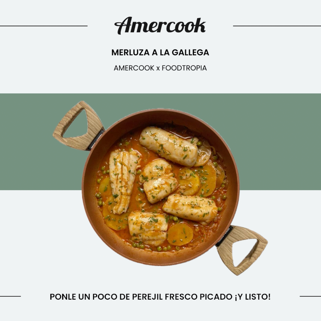 Recetas de Navidad: merluza a la gallega