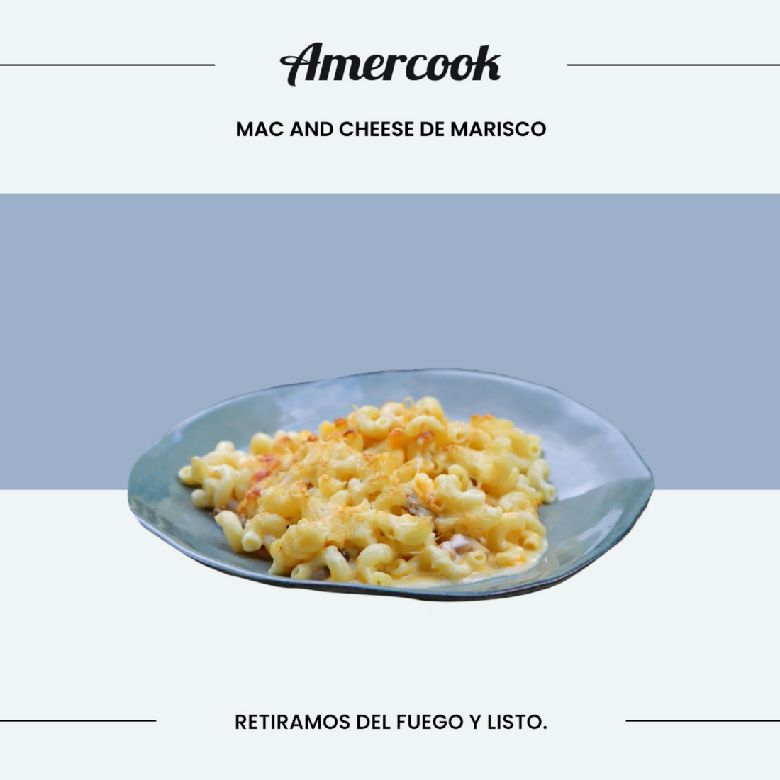 Mac & cheese de marisco