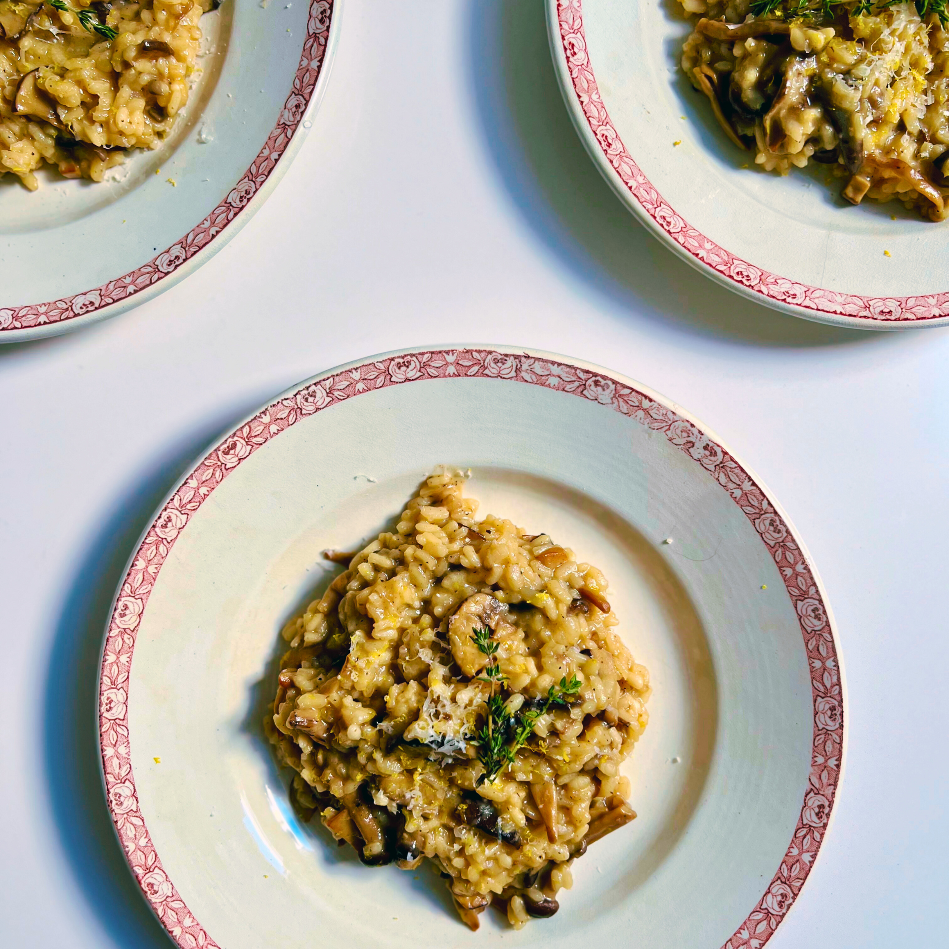 Risotto de setas y trufa a fuego lento Amercook Europe