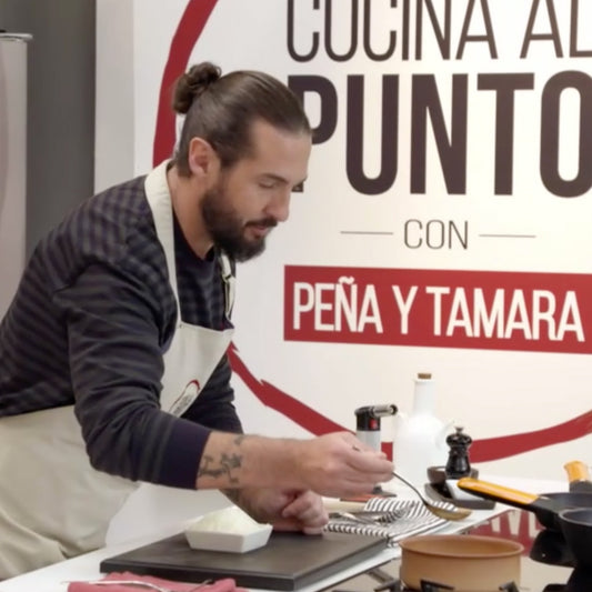 Bacalao con callos y boletus en cazuela Terracotta