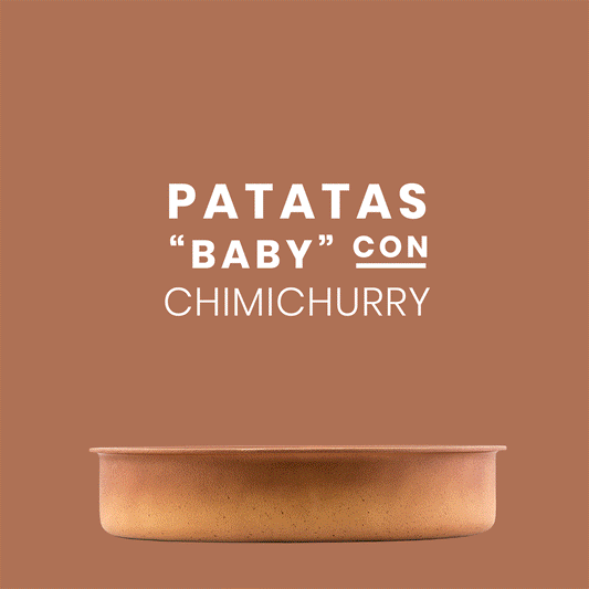 Aprende a preparar patatas baby al toque de chimichurri