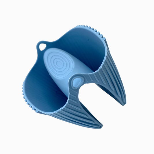 Sky Blue Silicone Oven Mitts