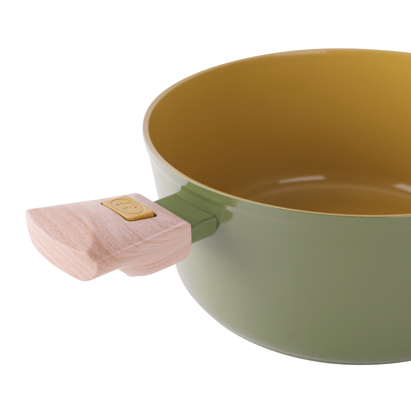 AmVegan saucepan with removable handles, suitable for oven and all types of cookers, including induction 