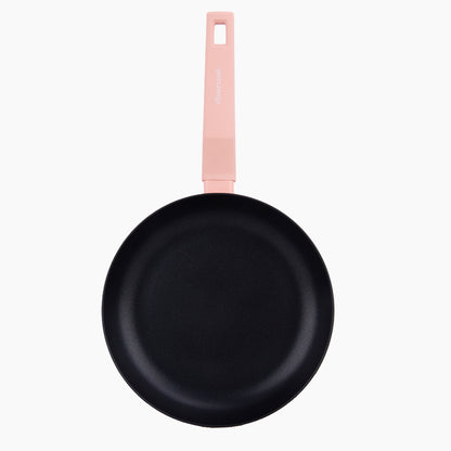 Pastel pink COLORS frying pan, suitable for all types of cookers, including induction 