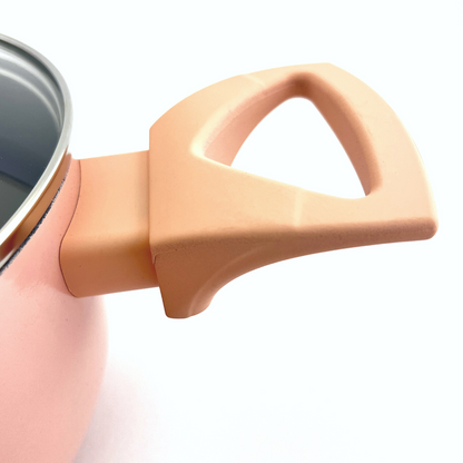 Pastel pink COLORS saucepan, suitable for all types of cookers, including induction 