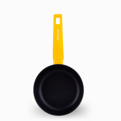 COLORS lemon yellow saucepan, suitable for all types of cookers, including induction 