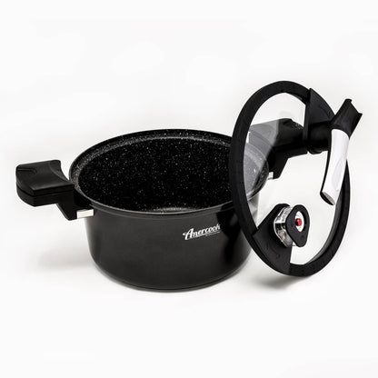 Easycook black low pressure cooker