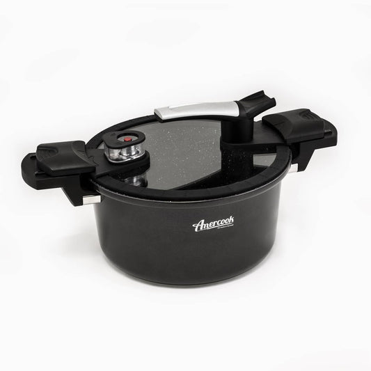 Olla de baja presión Easycook. Olla express + tradicional. Permite añadir alimentos durante el cocinado