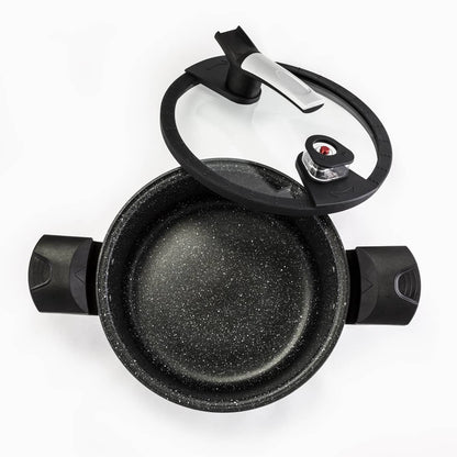 Easycook black low pressure cooker